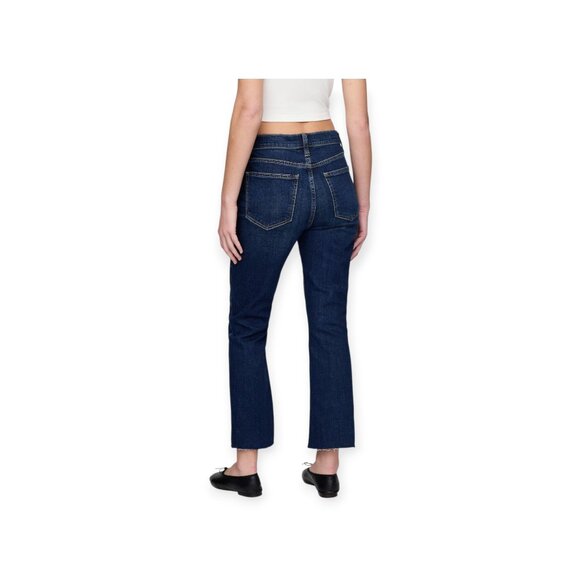 Gap dark wash High Rise Kick Flare Ankle Length Jeans Spring 2025 NWT size 14 - Picture 5 of 16